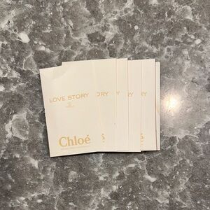 5 Chloé Love Story Perfume Samples